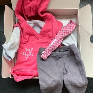 Pink Star Hoodie American Girl outfit